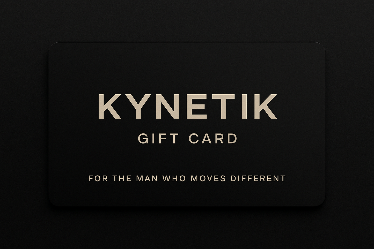 The Kynetik Card